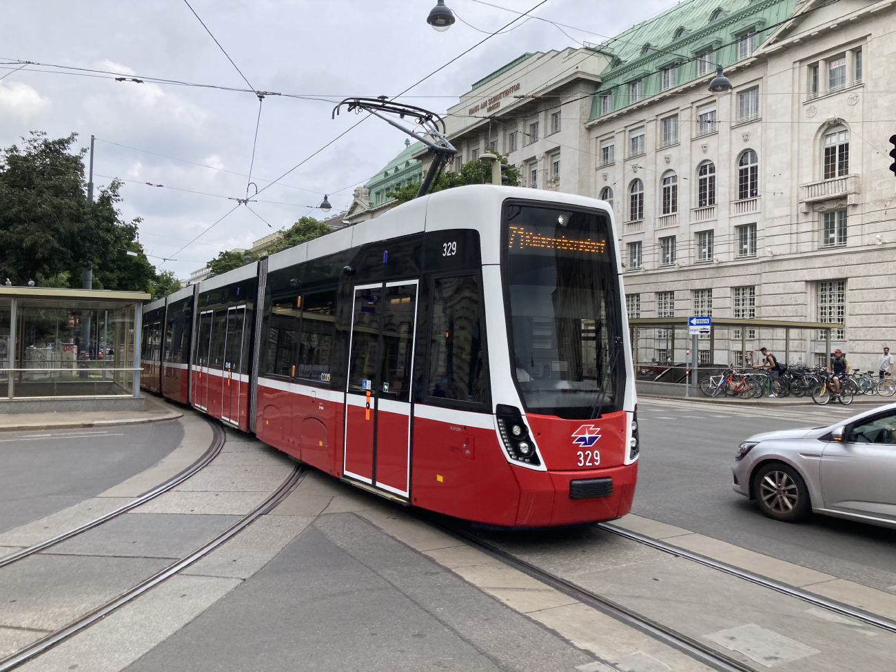 Вена, Bombardier Flexity Wien (Type D) № 329 Вена, Bombardier Flexity Wien (Type D) № 329