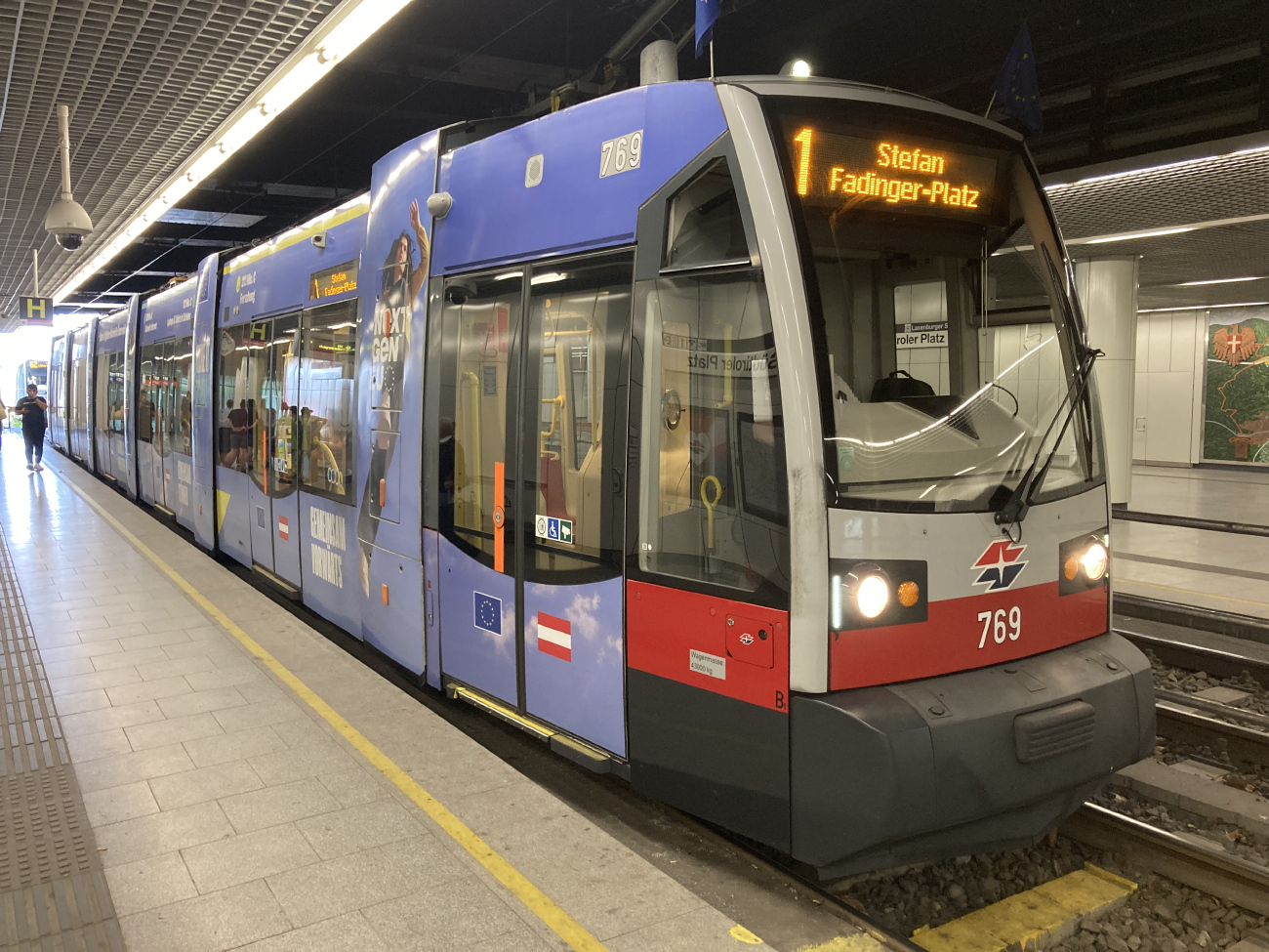 Вена, Siemens ULF-B1 № 769 Вена, Siemens ULF-B1 № 769