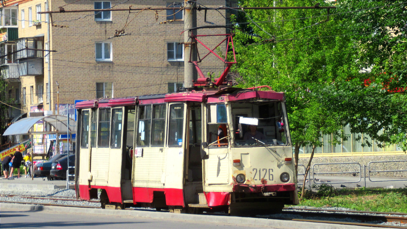 Челябинск, 71-605 (КТМ-5М3) № 2126; Челябинск — Происшествия