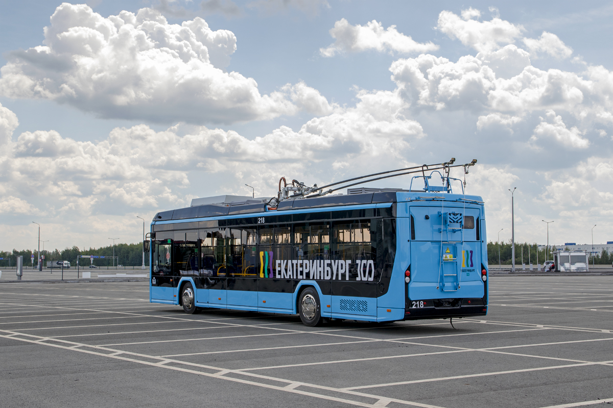 Екатеринбург, БКМ 32100D «Ольгерд» № 218; Екатеринбург — «ИННОПРОМ-2023»