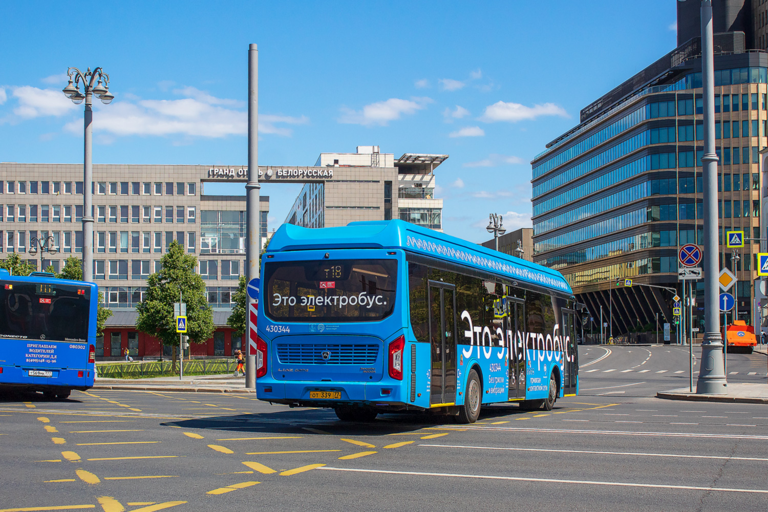 Москва, ЛиАЗ-6274 № 430344 Москва, ЛиАЗ-6274 № 430344