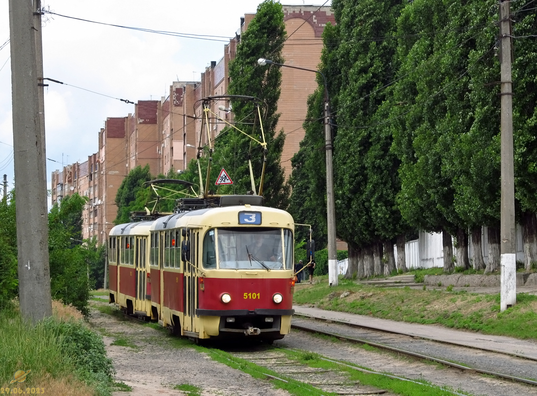 Харьков, Tatra T3A № 5101
