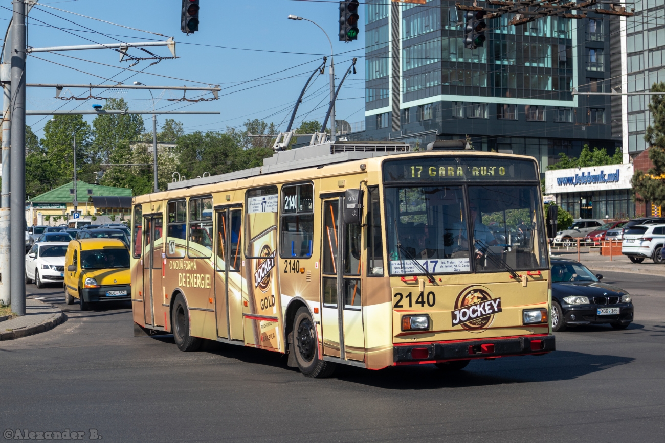 Chișinău, Škoda 14TrDT/6M Nr. 2140