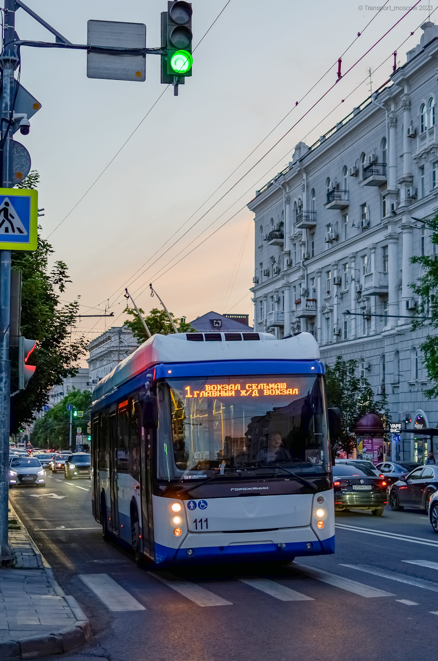 Ростов-на-Дону, УТТЗ-6241-10-02 «Горожанин» № 111