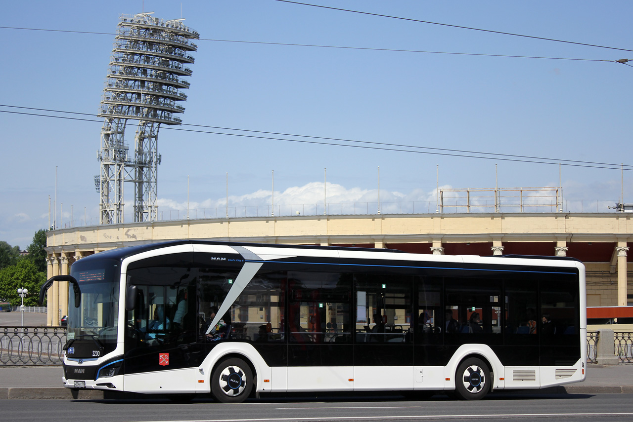 Санкт-Петербург, MAN 12C Lion's City 12 E NL367 № 2200