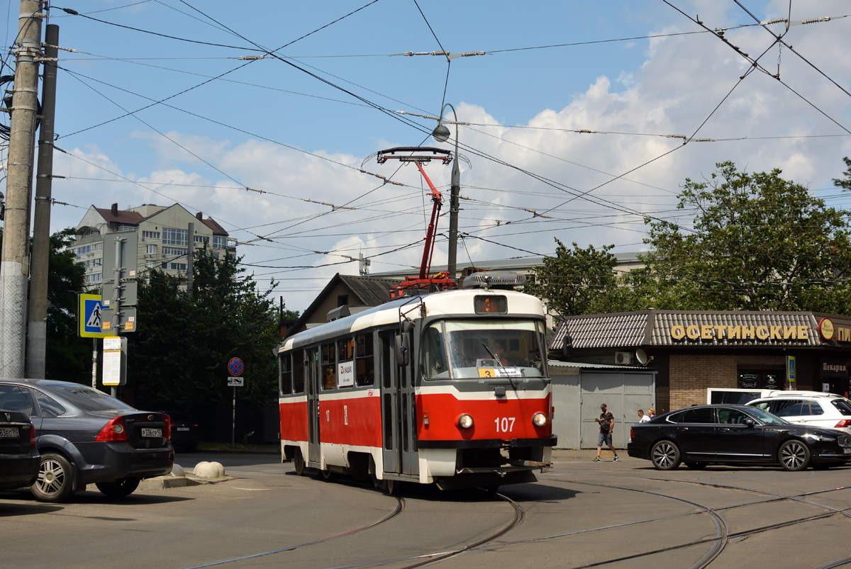 Краснодар, Tatra T3SU КВР ТМЗ № 107