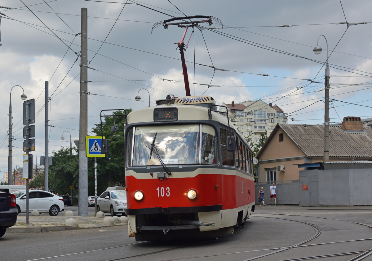 Краснодар, Tatra T3SU КВР МРПС № 103