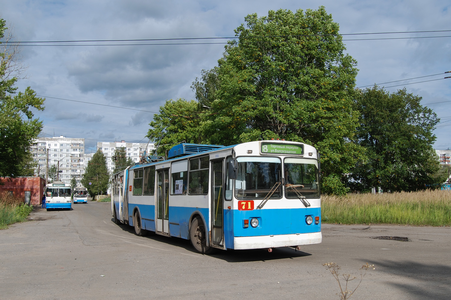 Yaroslavl, Trolza-62052.02 [62052V] № 71; Yaroslavl — Terminus stations — trolleybus
