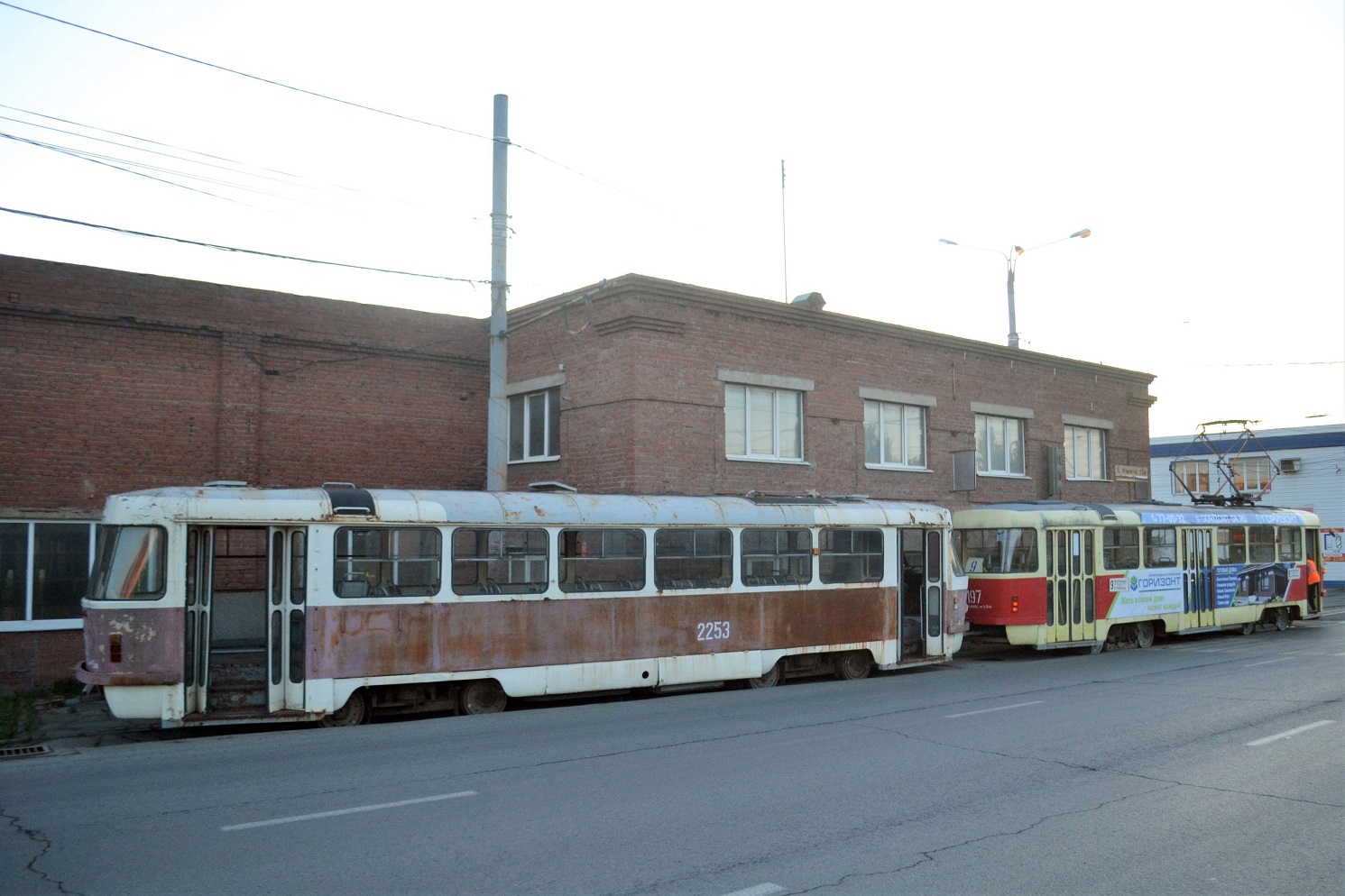 Ижевск, Tatra T3SU (двухдверная) № 2253