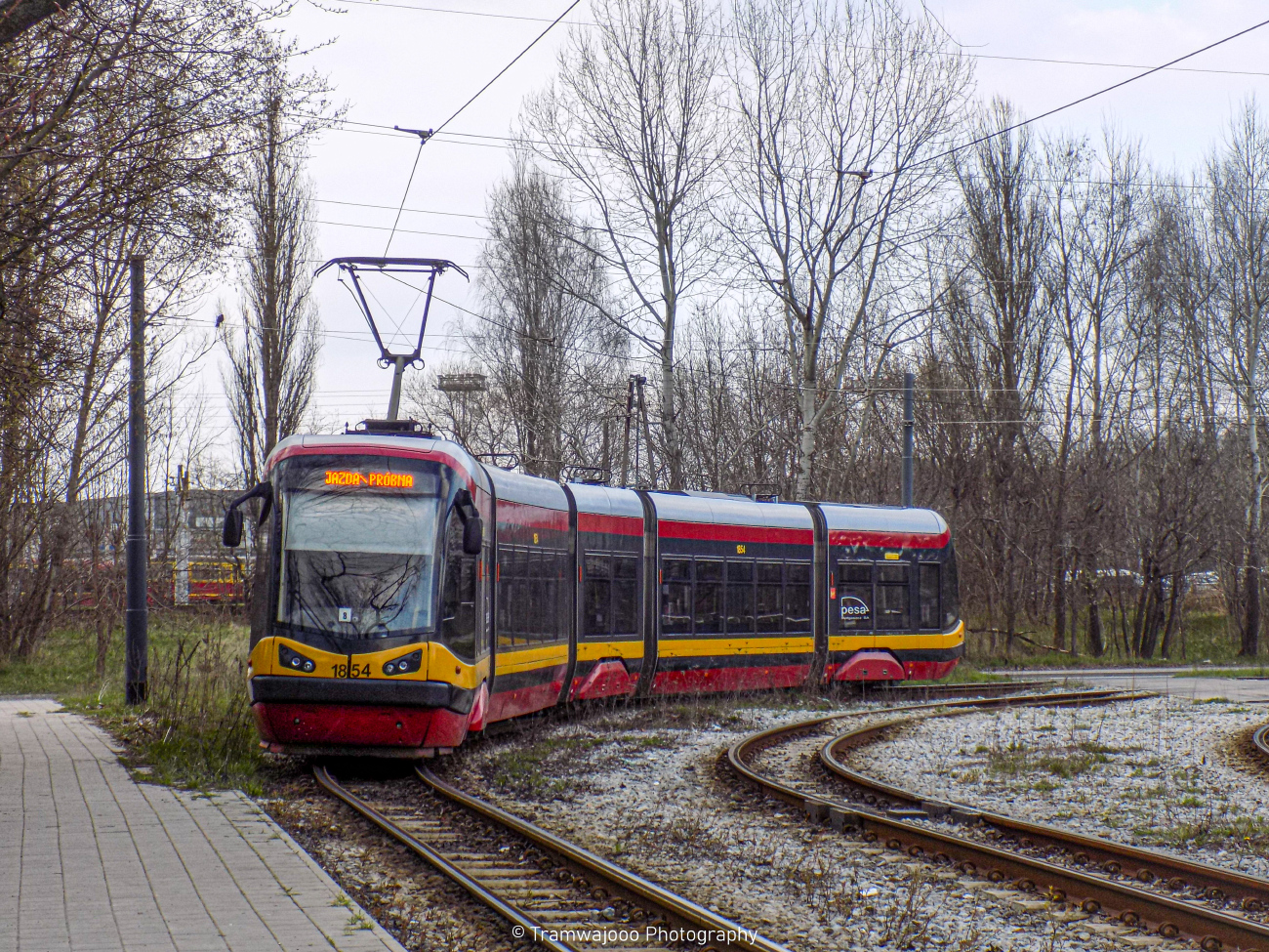 Лодзь, PESA Tramicus 122N № 1854