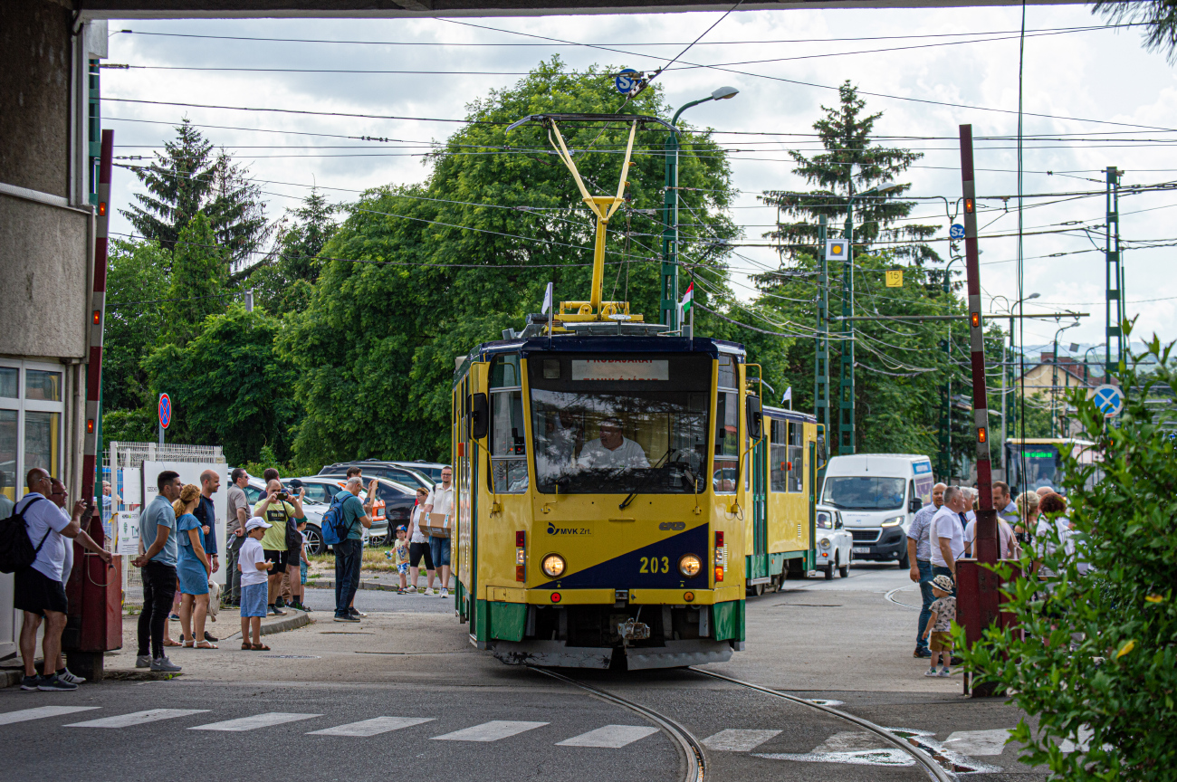 Miskolc, Tatra KT8D5 № 203