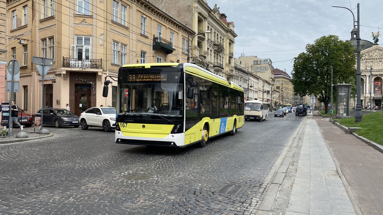 Львов, Electron T19102 № 167