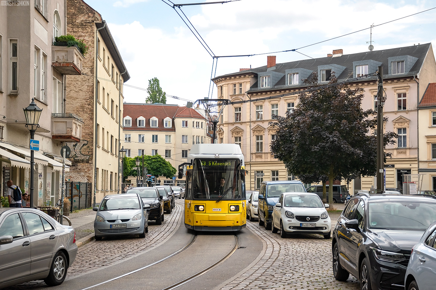 Берлин, BVG GT6Zo № 2216; Берлин — Трамвайные линии и инфраструктура