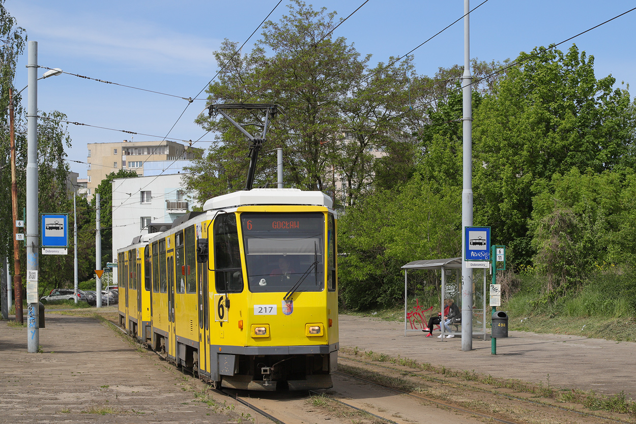 Щецин, Tatra T6A2M № 217