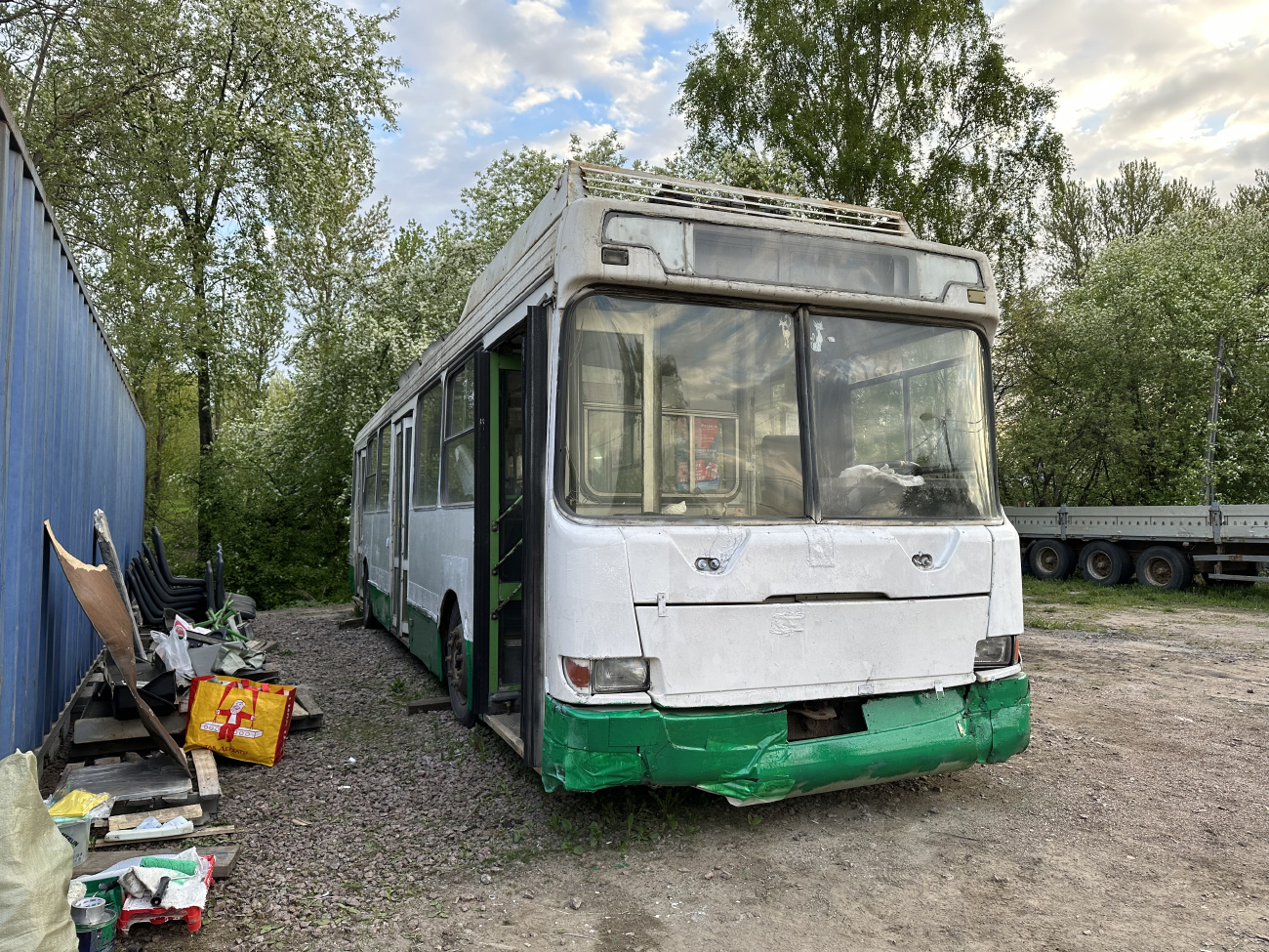 Sankt-Peterburg, LiAZ-5280 (VZTM) № 337; Sankt-Peterburg — Events of the initiative group «Nevatroll»