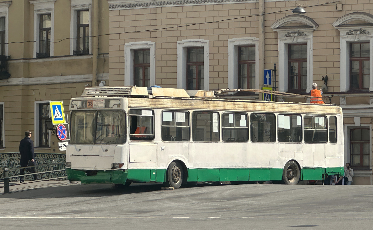 Санкт-Петербург, ЛиАЗ-5280 (ВЗТМ) № 337; Санкт-Петербург — Мероприятия инициативной группы «Неватролл»