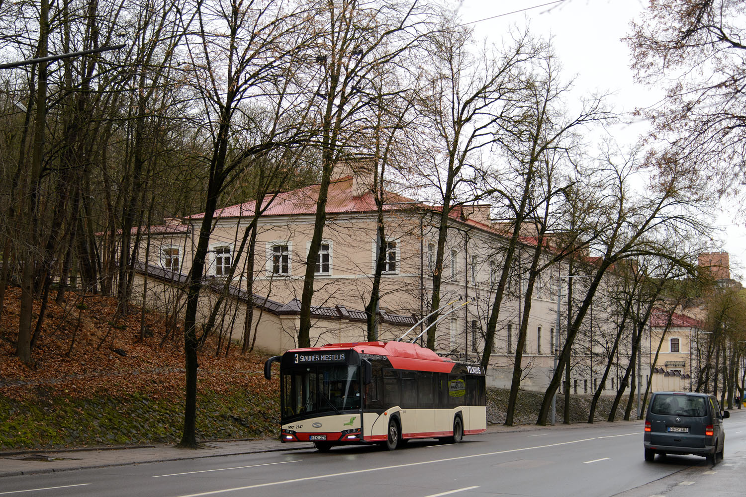 Вильнюс, Solaris Trollino IV 12 Škoda № 2747 Вильнюс, Solaris Trollino IV 12 Škoda № 2747