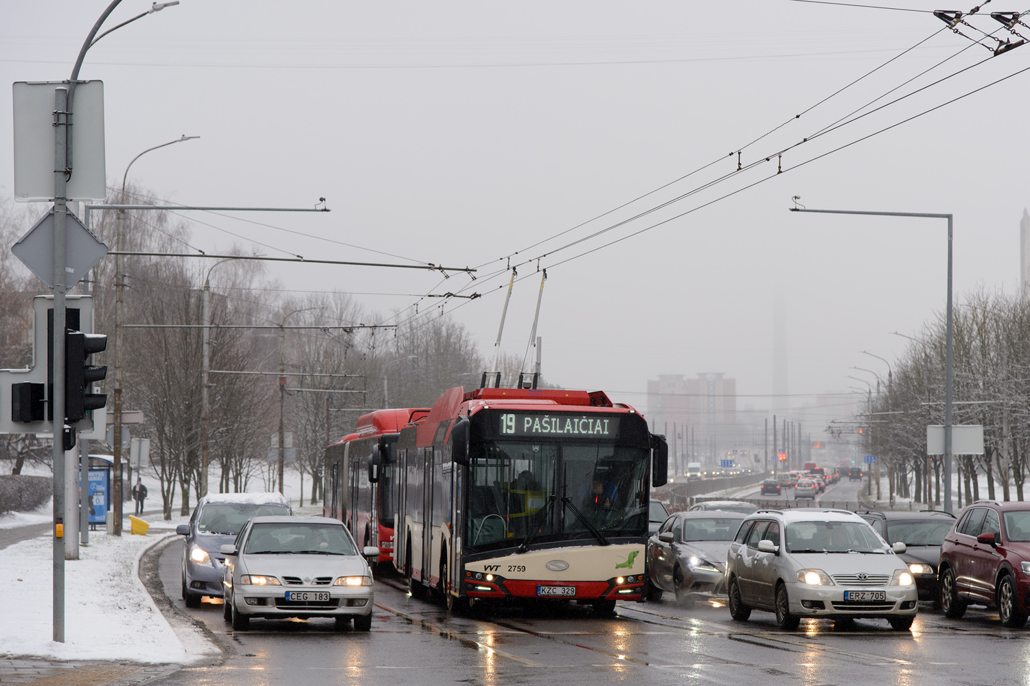 Вильнюс, Solaris Trollino IV 12 Škoda № 2759