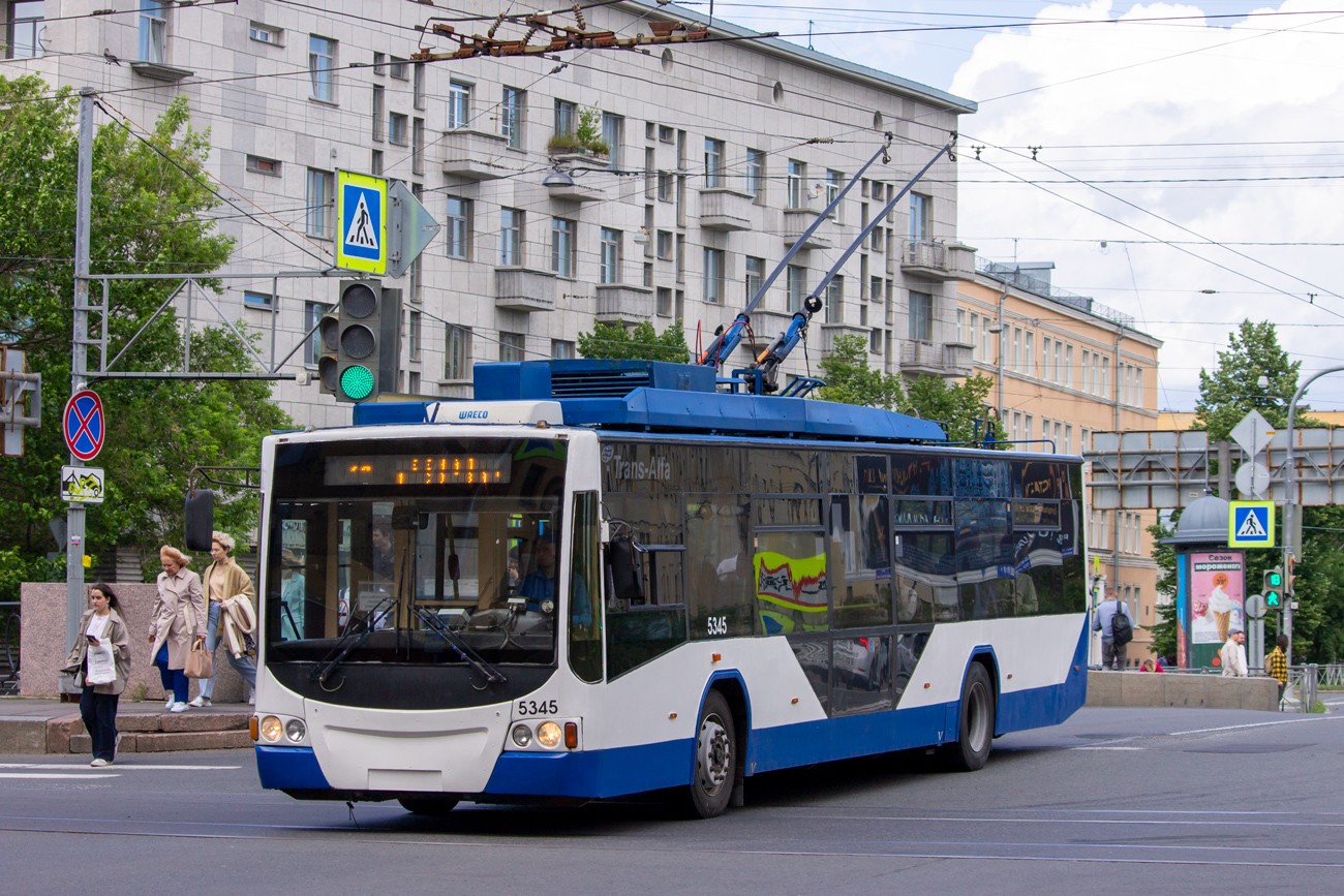 Sanktpēterburga, VMZ-5298.01 “Avangard” № 5345