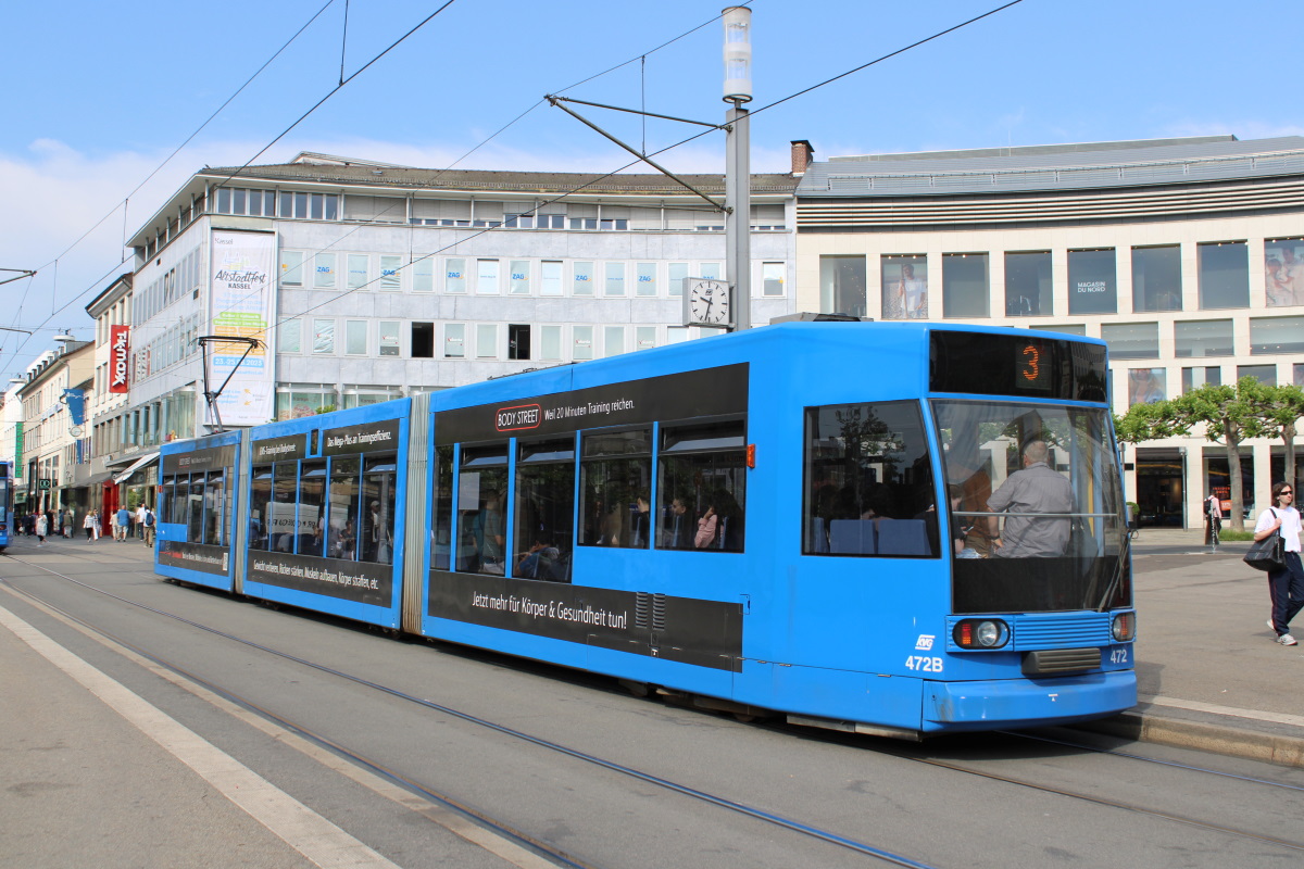 Кассель, Duewag NGT6C № 472