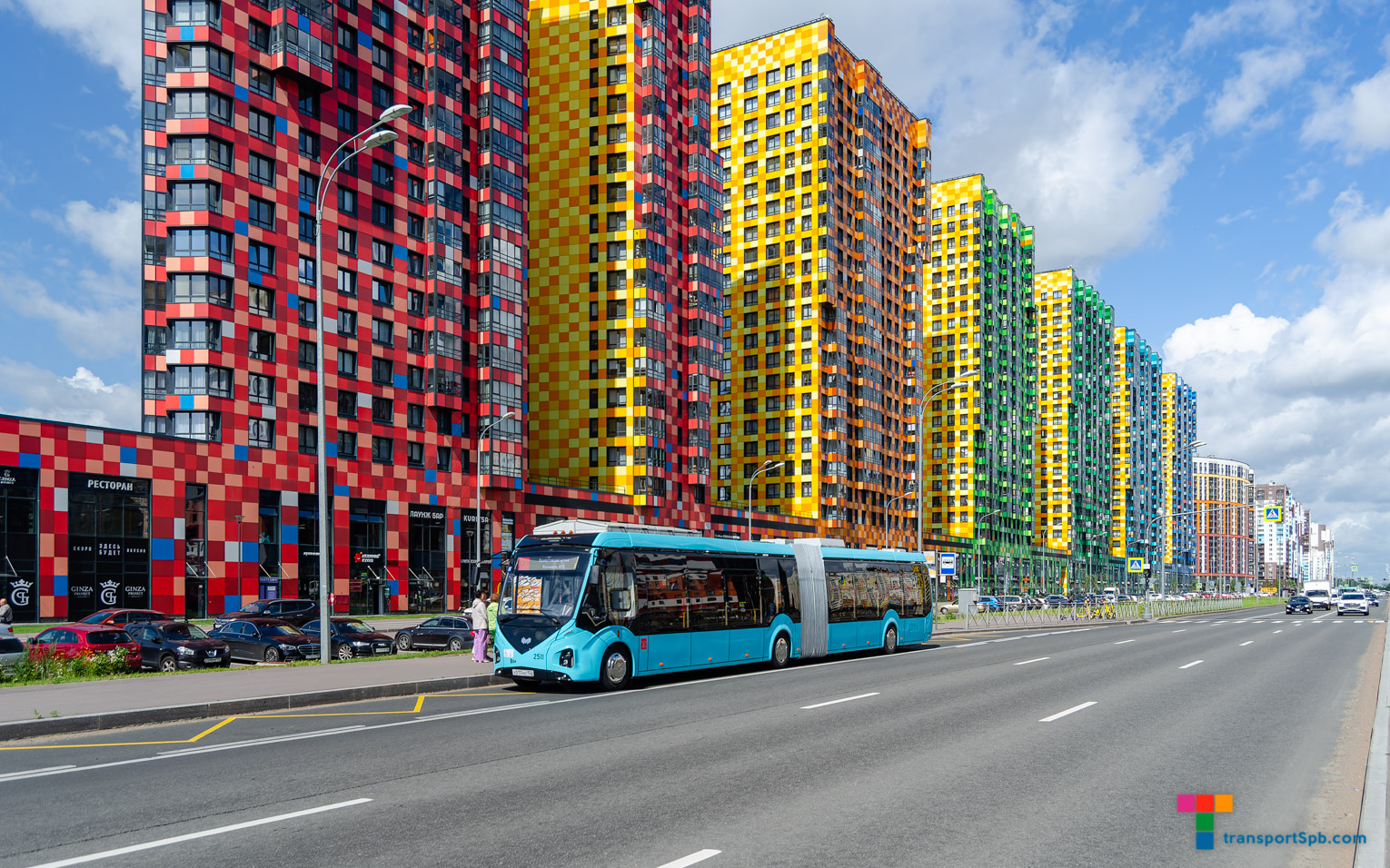 Sankt-Peterburg, BKM E433 Vitovt Max Electro № 2511; Sankt-Peterburg — Presentation of a particularly large class electric bus "BKM Vitovt II Max Electro" — 05.07.2023