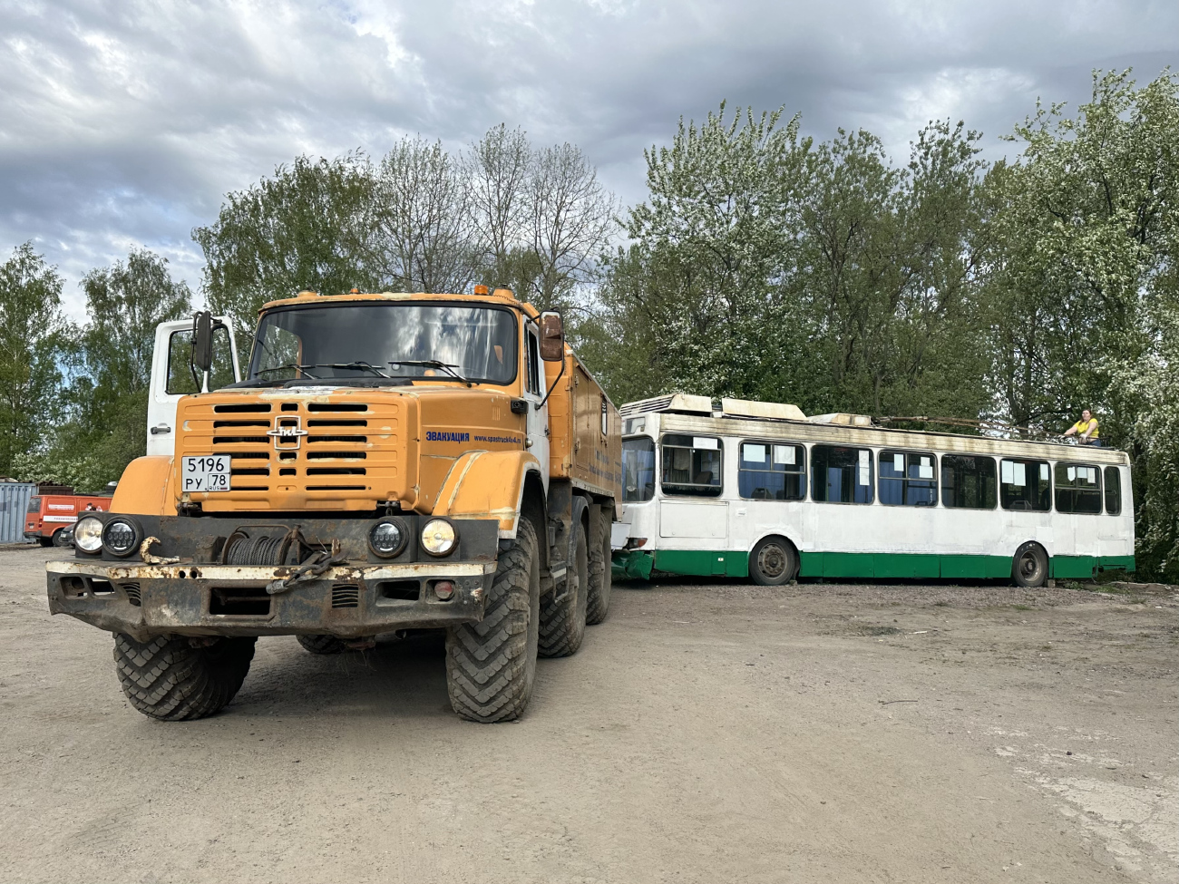 Санкт-Петербург, ЛиАЗ-5280 (ВЗТМ) № 337; Санкт-Петербург — Мероприятия инициативной группы «Неватролл»