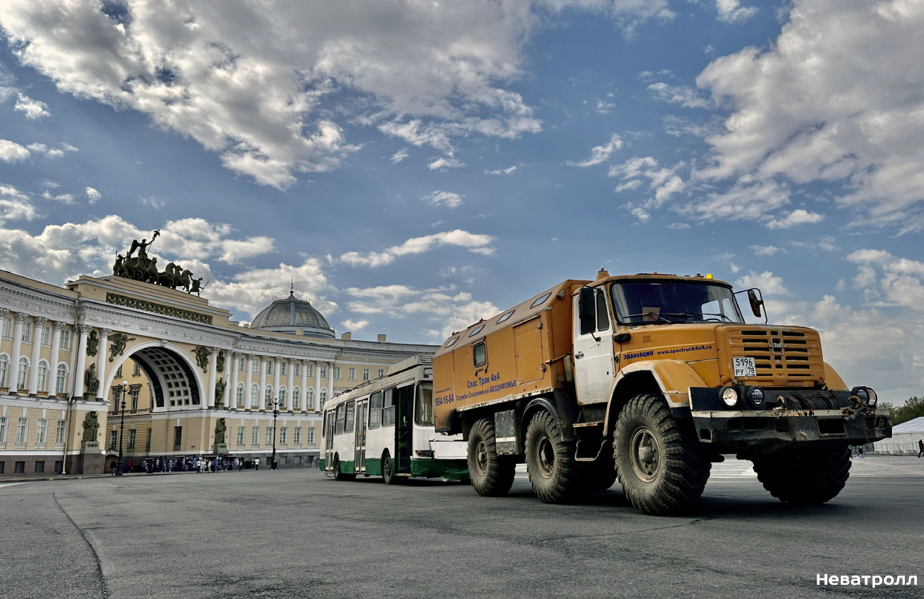Санкт-Петербург, ЛиАЗ-5280 (ВЗТМ) № 337; Санкт-Петербург — Мероприятия инициативной группы «Неватролл»