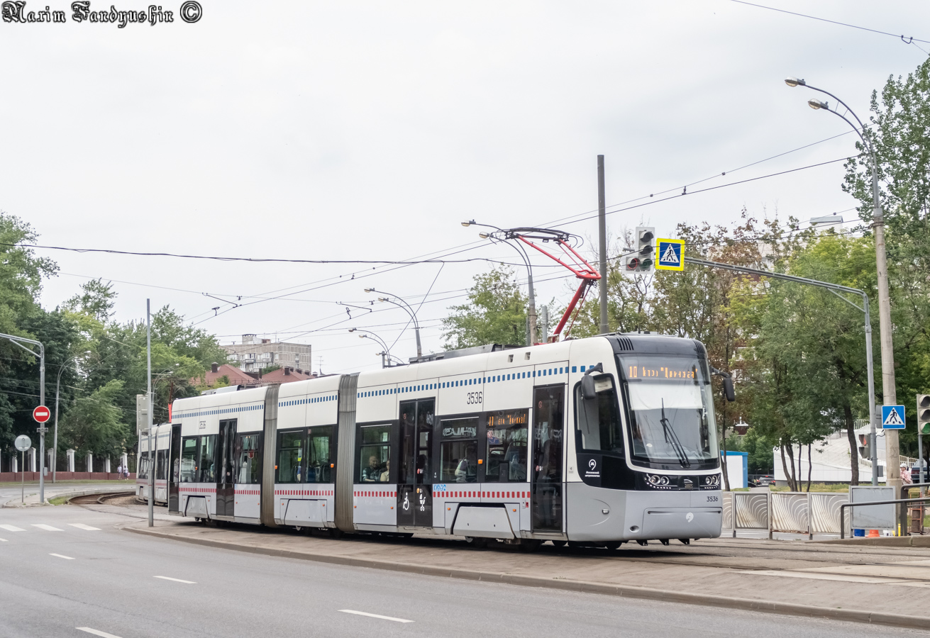 Москва, 71-414 (Pesa Fokstrot) № 3536