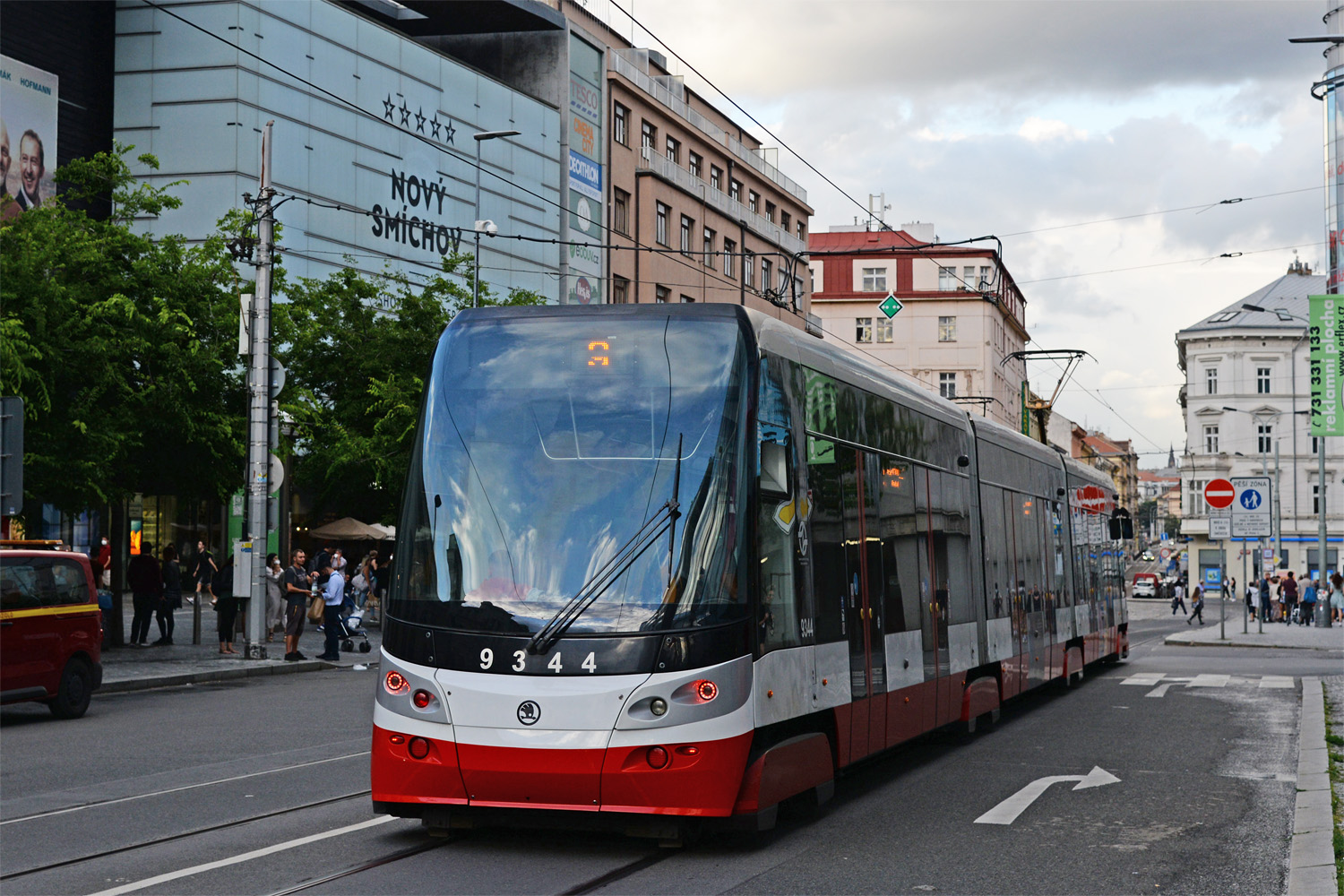 Прага, Škoda 15T4 ForCity Alfa Praha № 9344