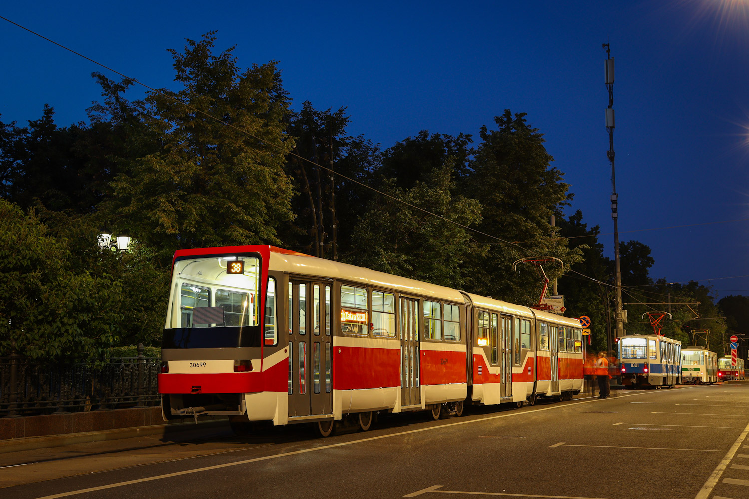 Москва, Tatra KT3R № 30699