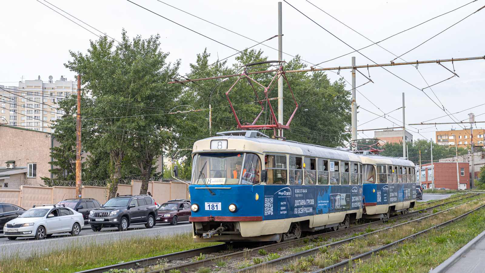 Екатеринбург, Tatra T3SU № 181