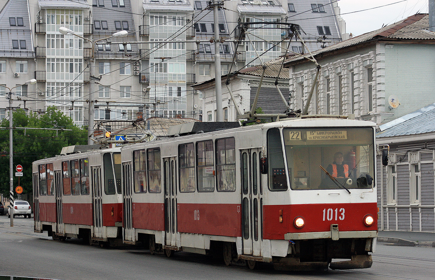 Самара, Tatra T6B5SU № 1013