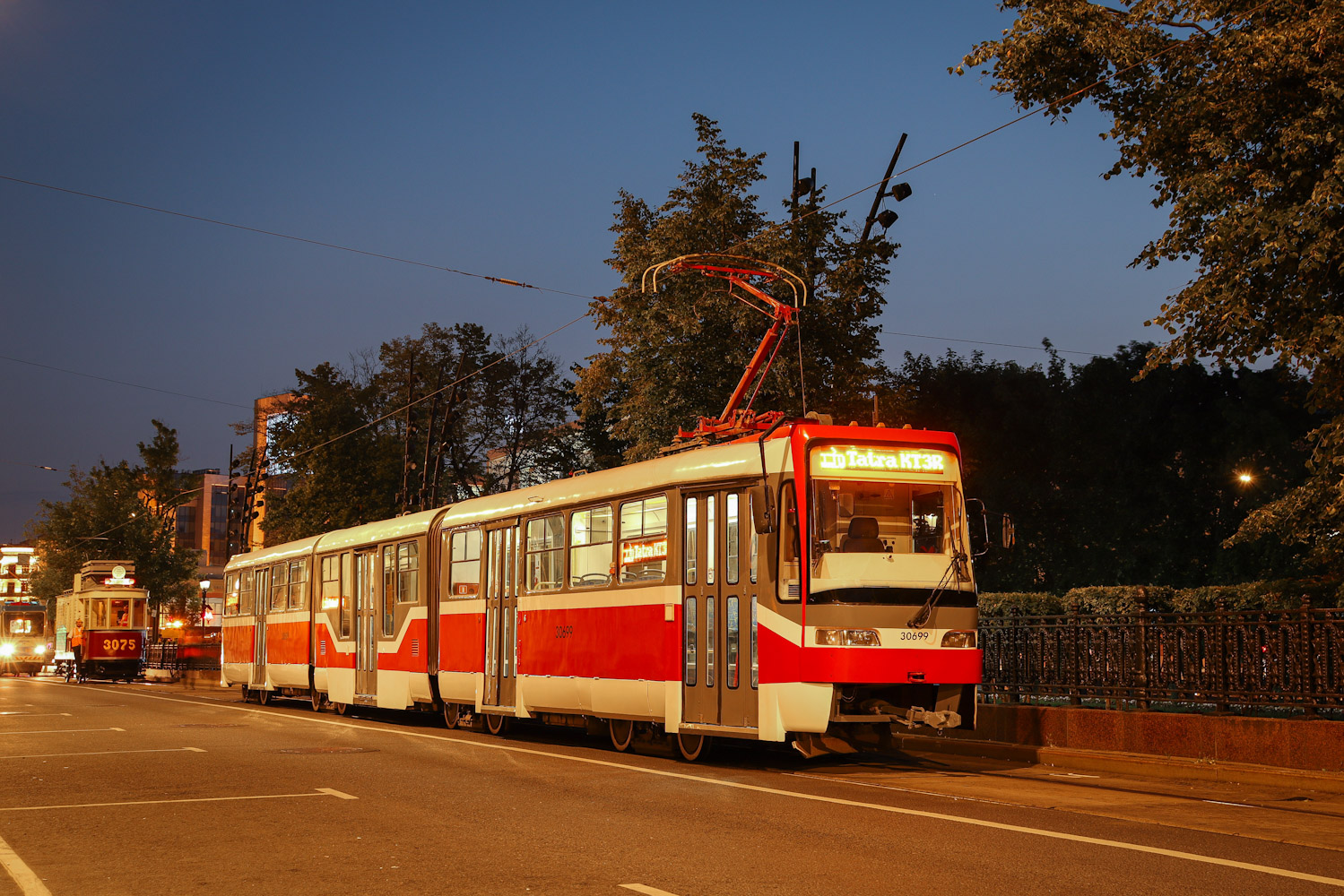 Москва, Tatra KT3R № 30699