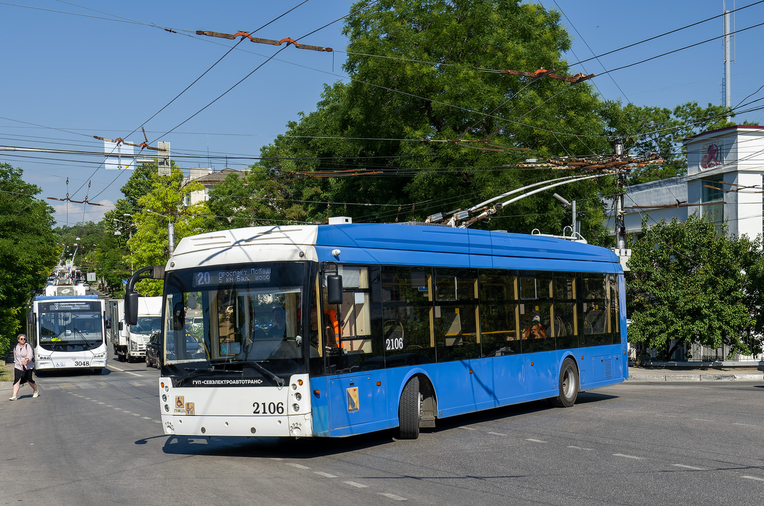 Севастополь, Тролза-5265.02 «Мегаполис» № 2106