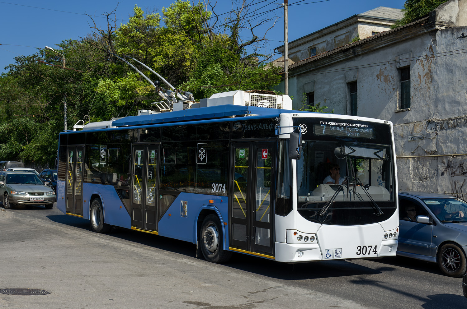 Севастополь, ВМЗ-5298.01 «Авангард» № 3074