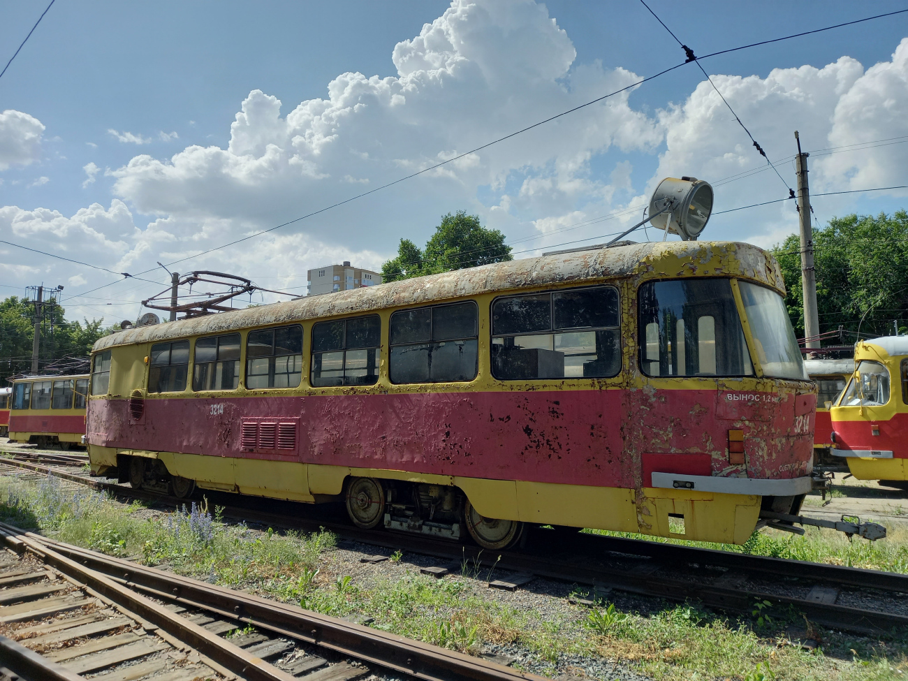 Barnaul, Tatra T3SU (2-door) — 3214
