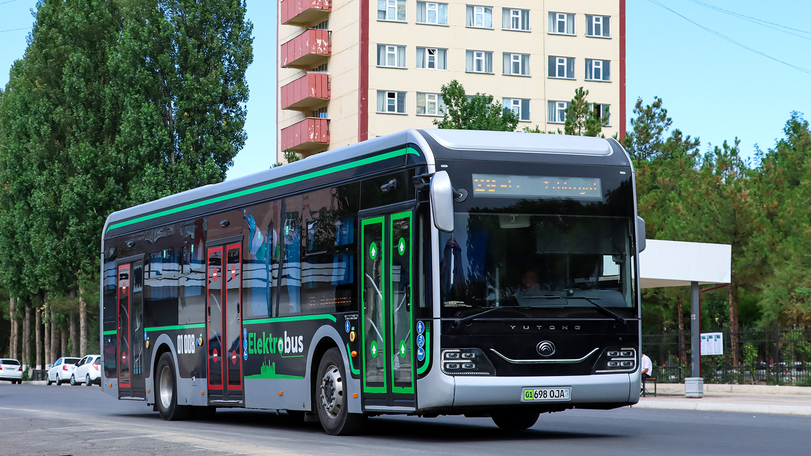 Taschkent, Yutong ZK6126BEVG Nr. 01008