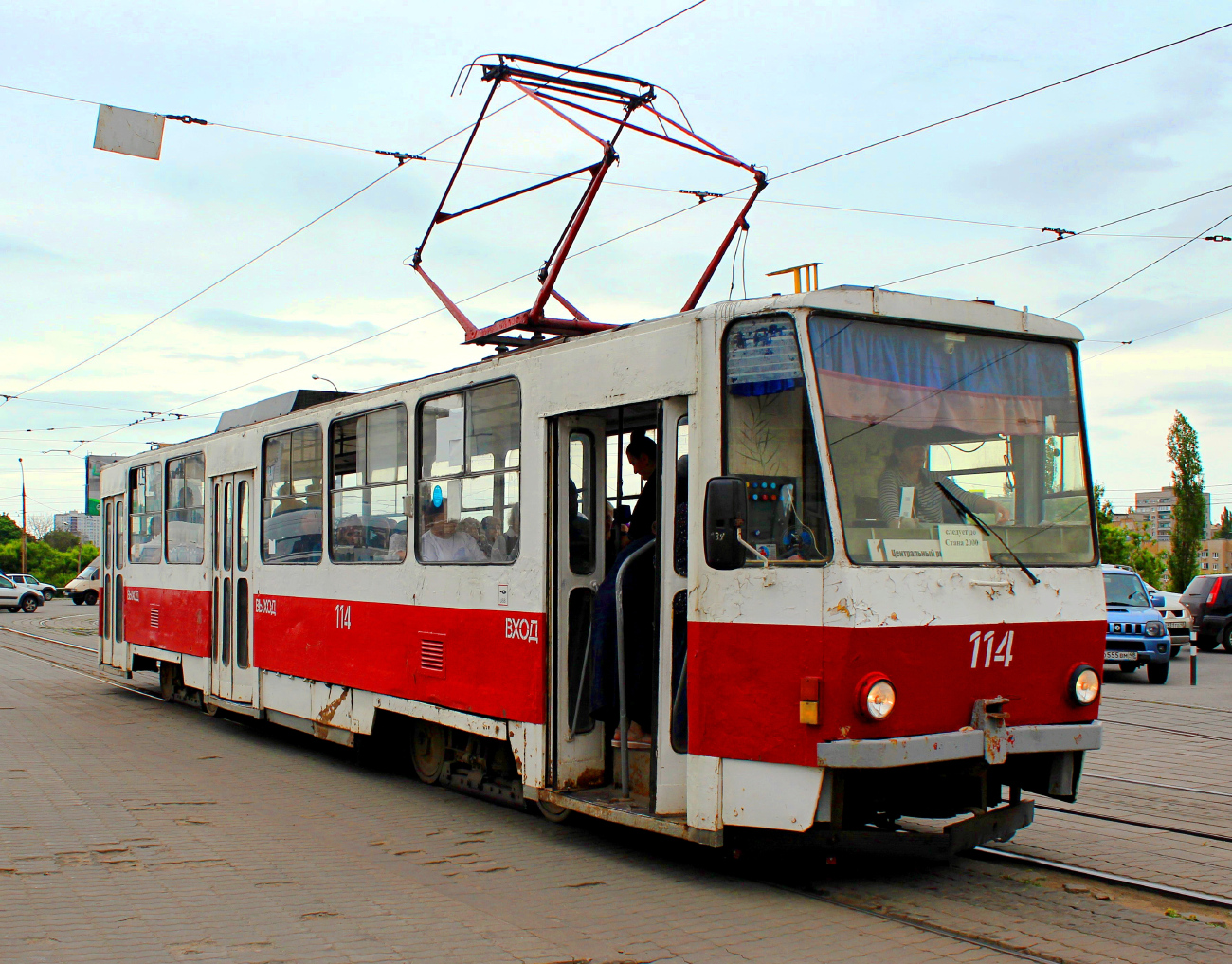 Липецк, Tatra T6B5SU № 114