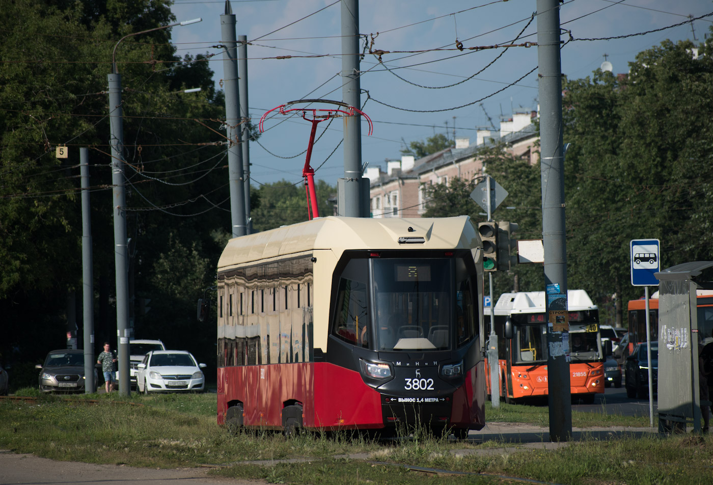 Нижний Новгород, БКМ Т811 «МиНиН» № 3802