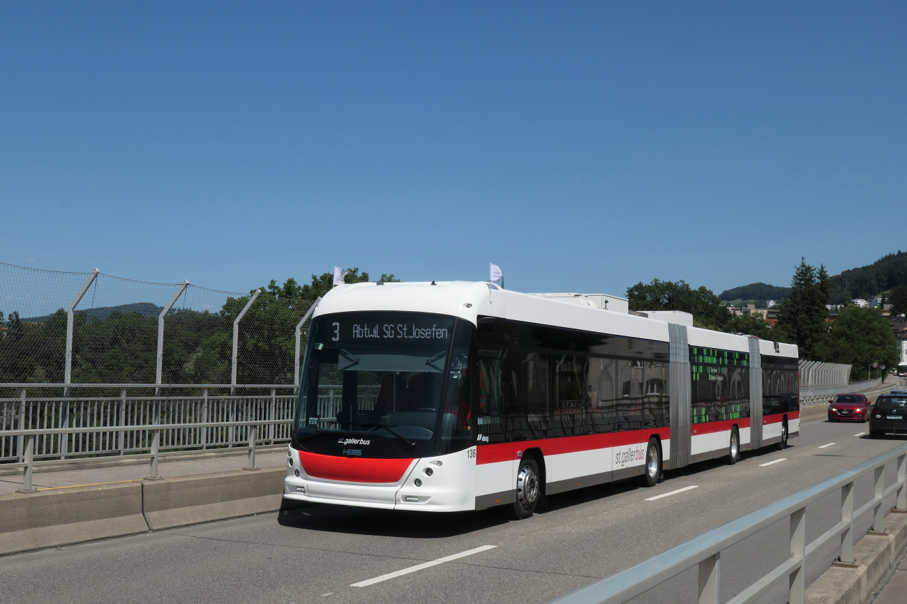 Санкт-Галлен, Hess lighTram 25 DC № 136