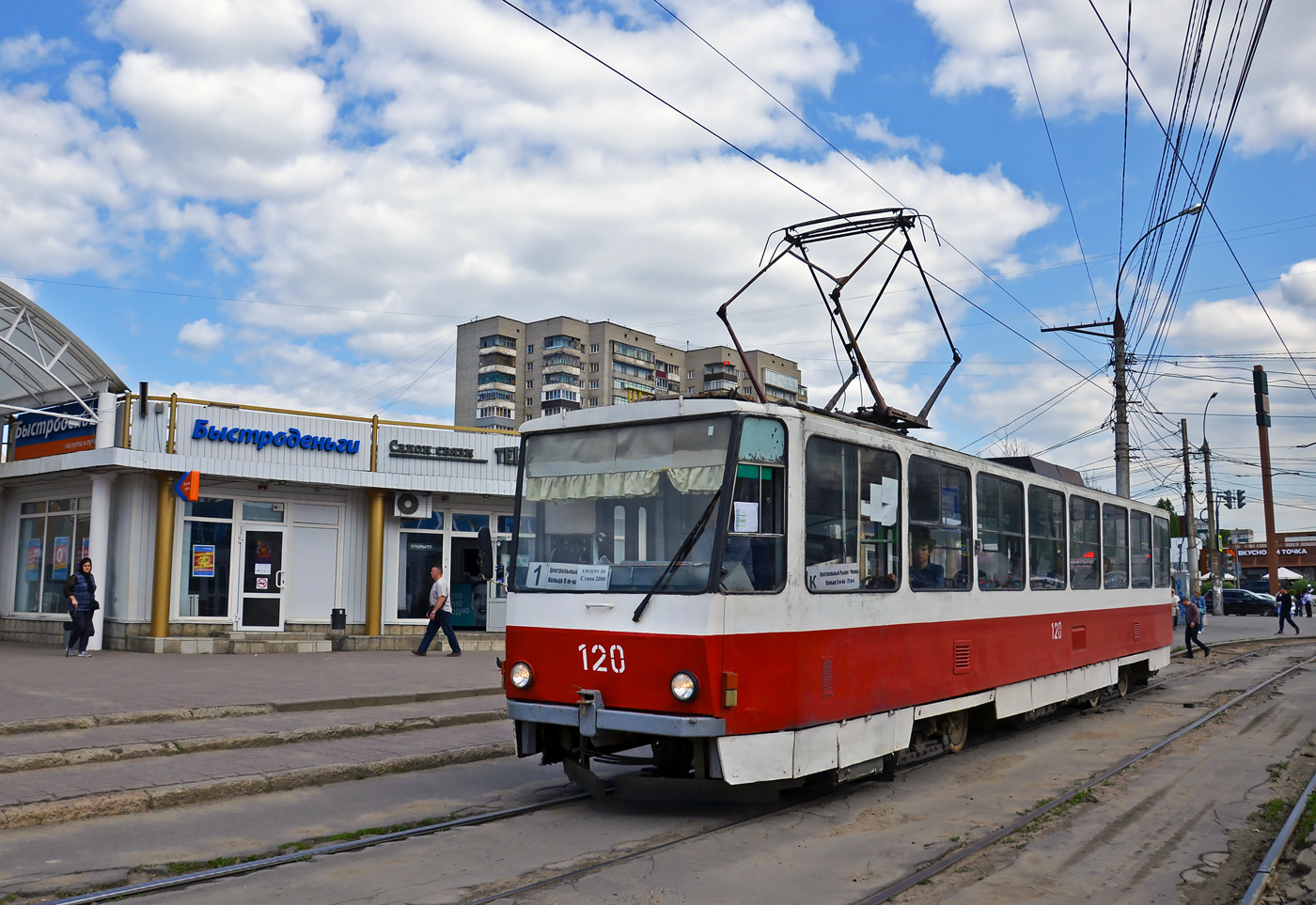 Липецк, Tatra T6B5SU № 120