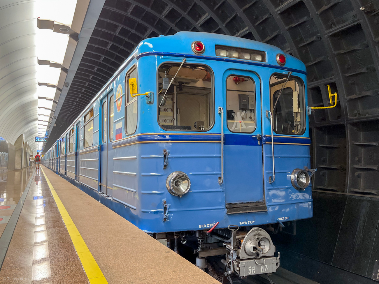 Moszkva, Ezh3 — 5807; Moszkva — Train Parade on the Moscow transport day 08/07/2023 — 09/07/2023