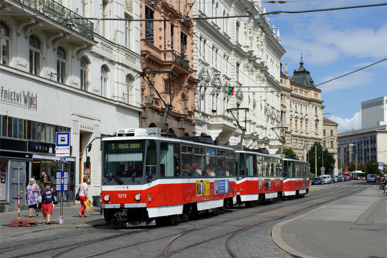 Брно, Tatra T6A5 № 1213