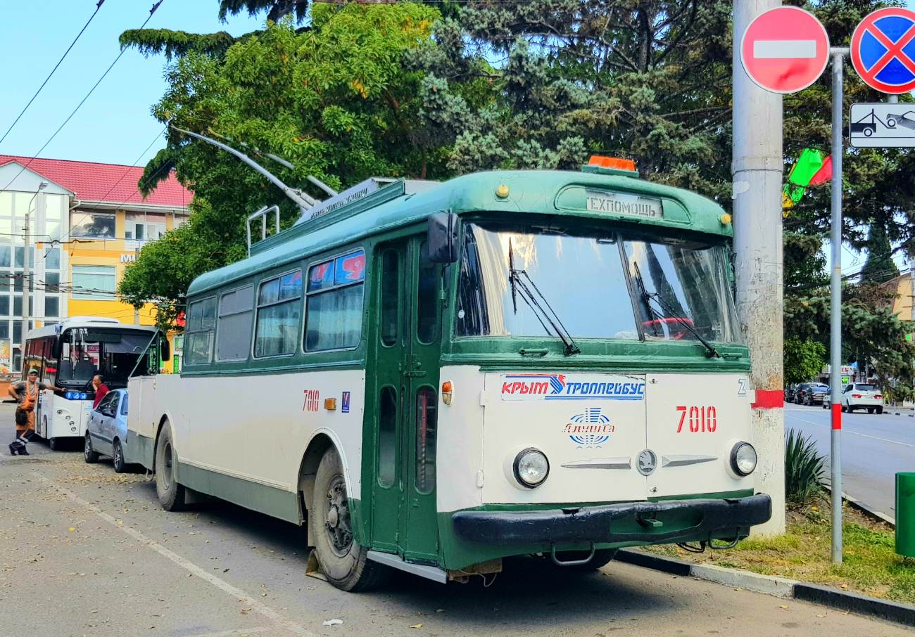Крымский троллейбус, Škoda 9Tr12 № 7010