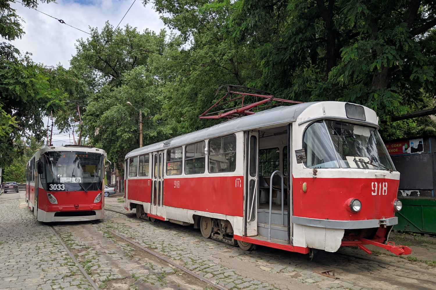 Донецк, Tatra T3SU № 918