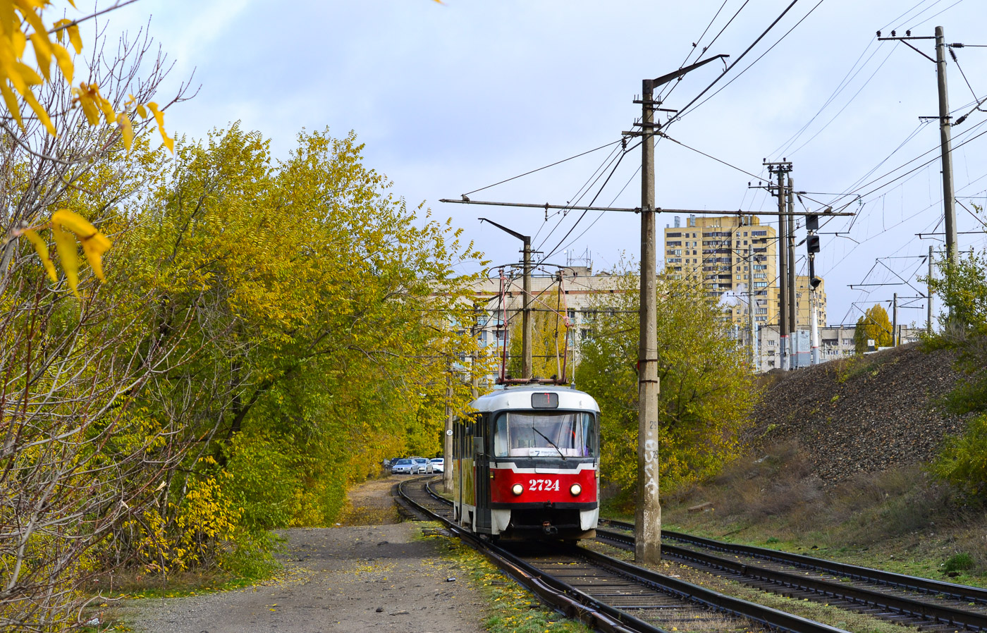 Волгоград, Tatra T3SU № 2724
