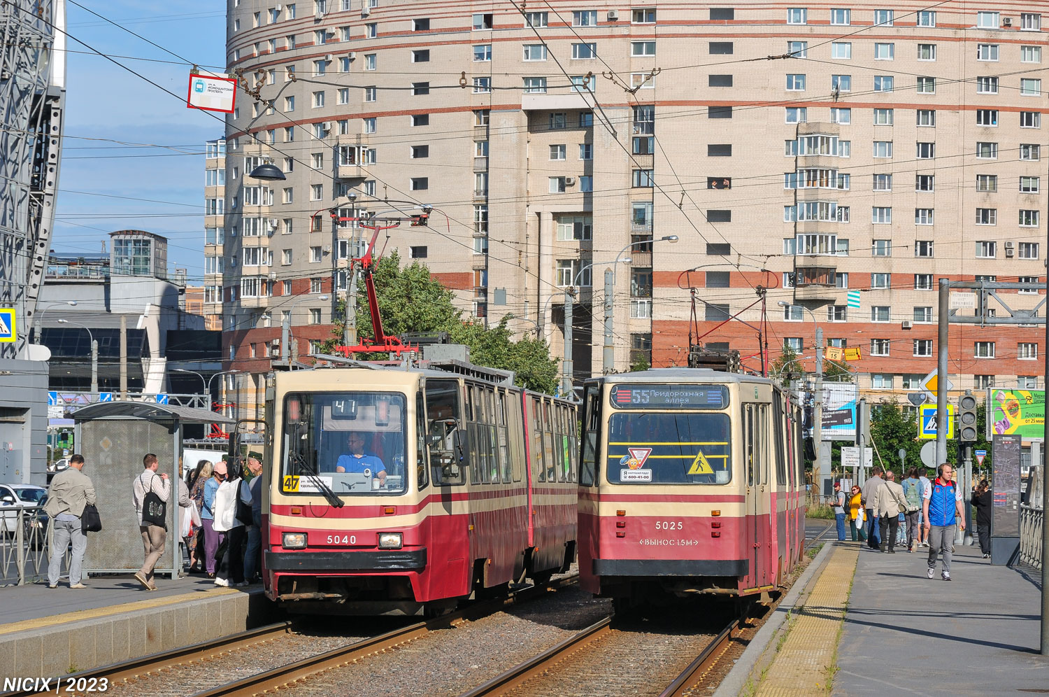 Санкт-Петербург, ЛВС-86К № 5040; Санкт-Петербург, ЛВС-86К № 5025