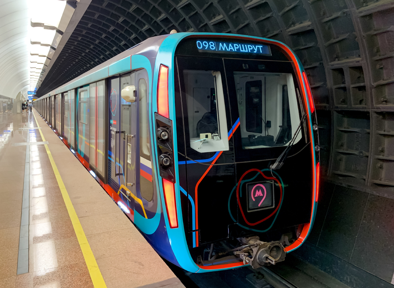 Москва, 81-775 «Москва-2020» № 75132; Москва — Парад поездов ко дню Московского транспорта 8 — 9 июля 2023