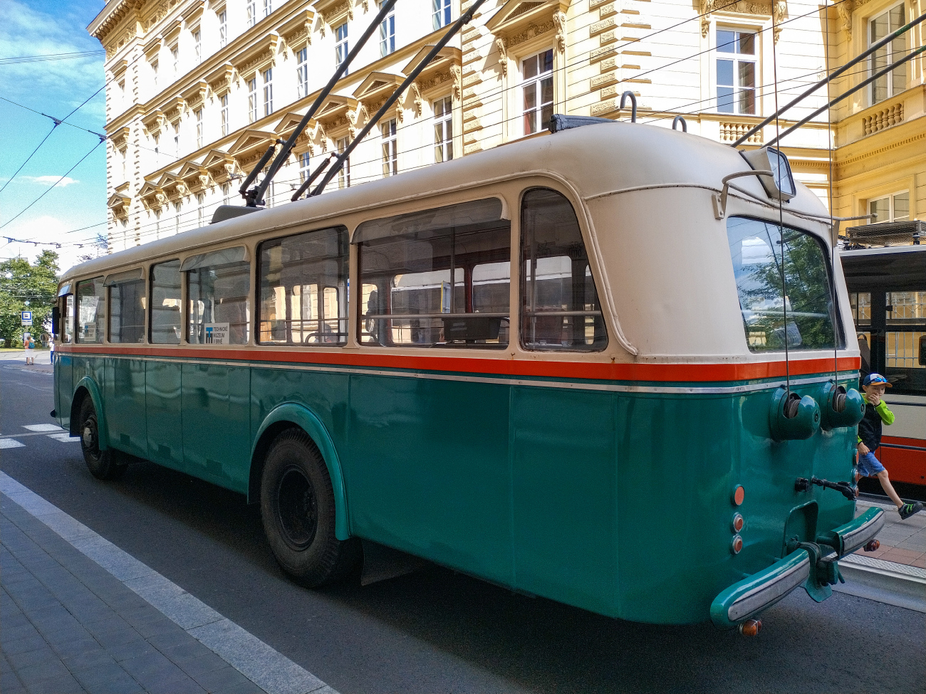 Брно, Škoda 6Tr2 № 135; Брно — Транспортная ностальгия 2023 года и прощание с троллейбусами Шкода 14Тр и 15Тр