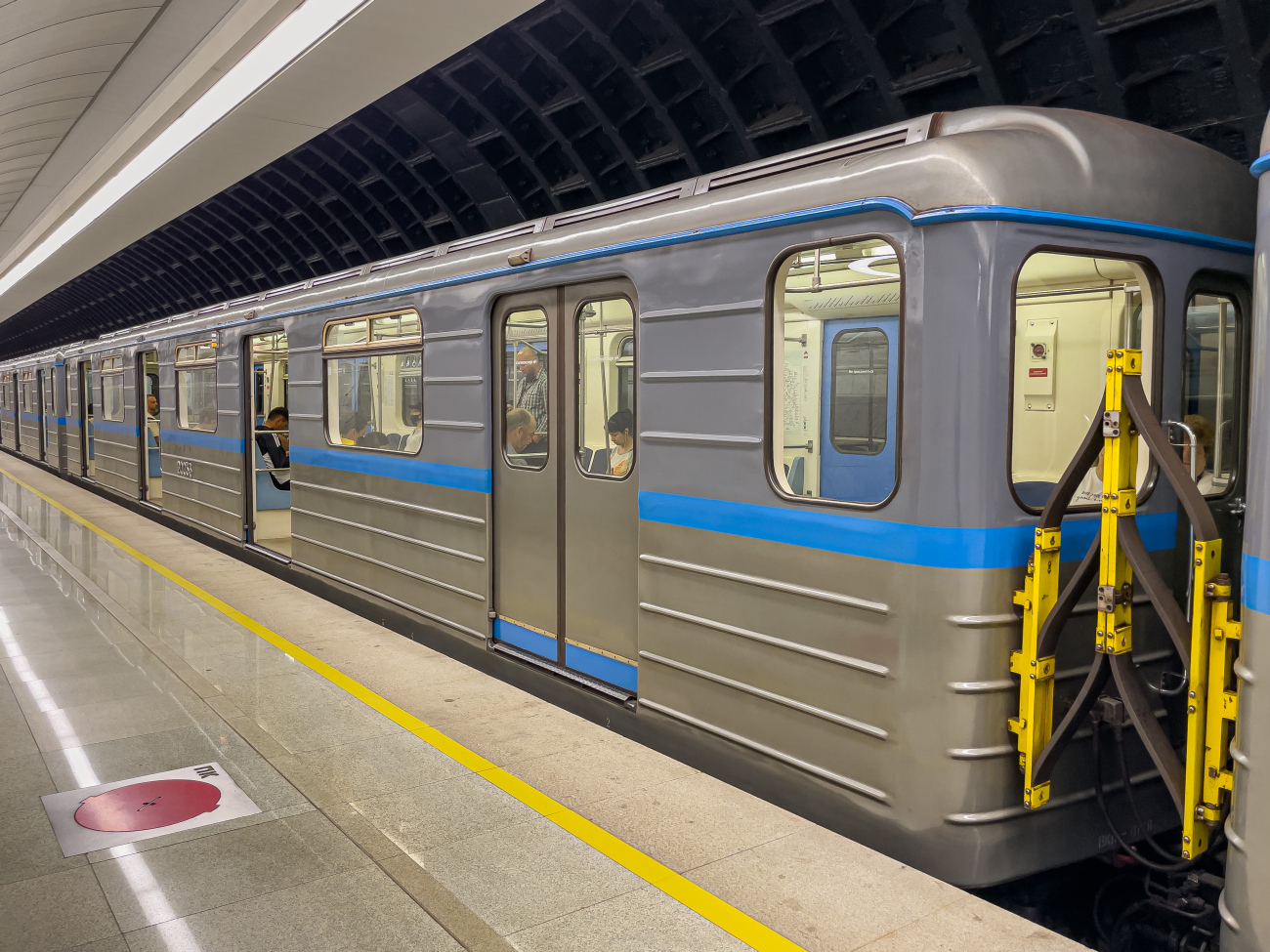 Москва, 81-714.6 № 20033; Москва — Парад поездов ко дню Московского транспорта 8 — 9 июля 2023